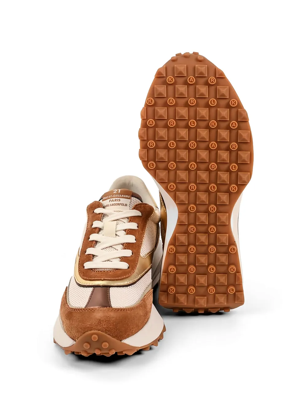 Karl Lagerfeld Ikon NFT Zone sneakers Bruin