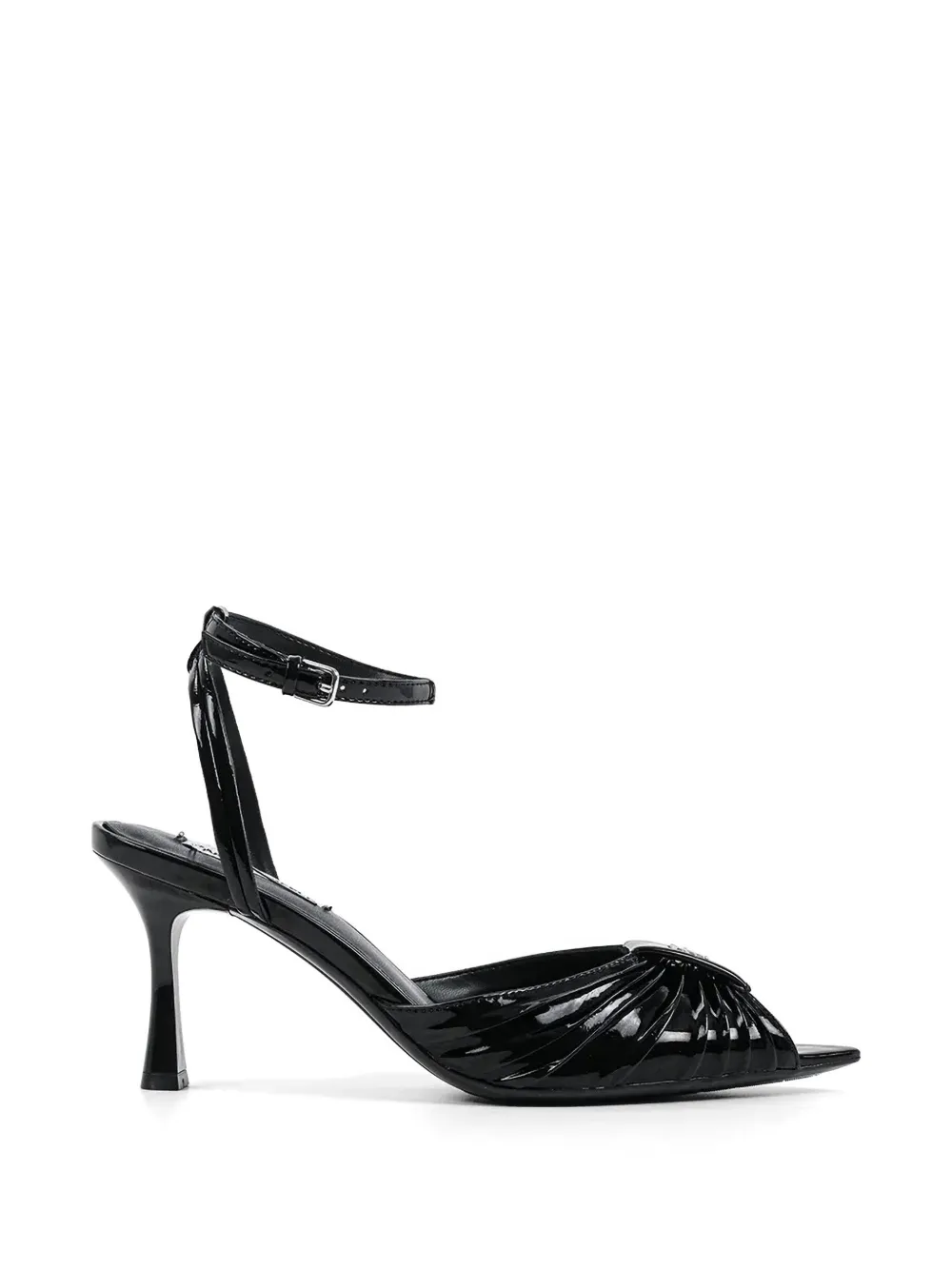 Karl Lagerfeld leather heeled pumps - Schwarz