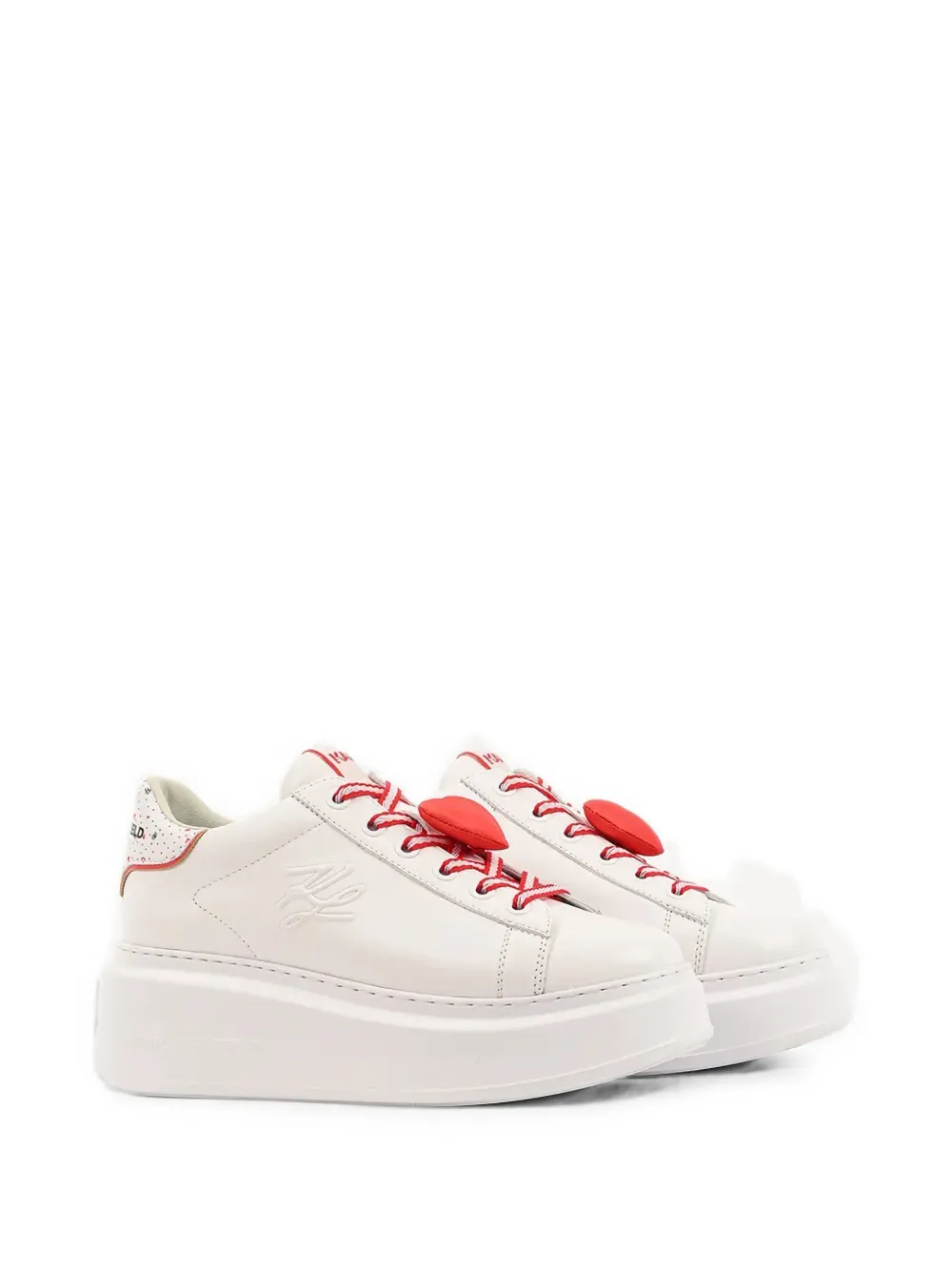 Karl Lagerfeld Anakapri Love Keeper sneakers Wit
