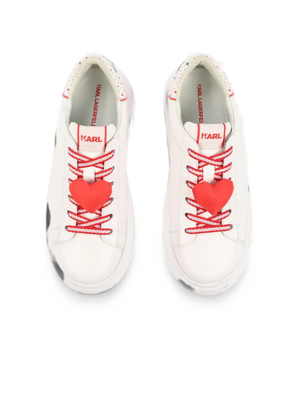 Karl Lagerfeld Anakapri Love Keeper sneakers Wit
