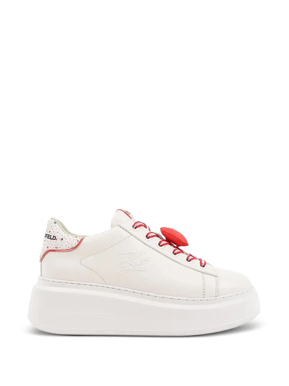 Karl Lagerfeld Anakapri Love Keeper sneakers Wit