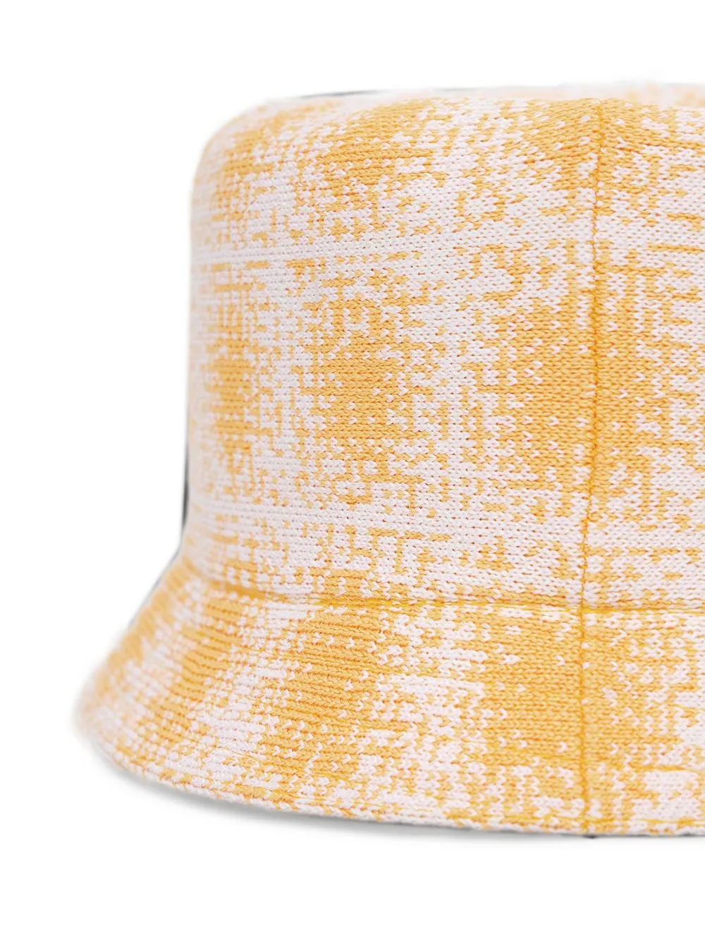 Kangol Hoed met patroon en logo Geel