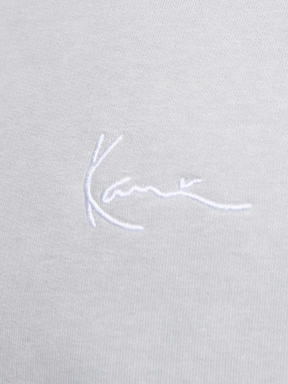 karl kani logo-embroidered sweatshirt Grijs
