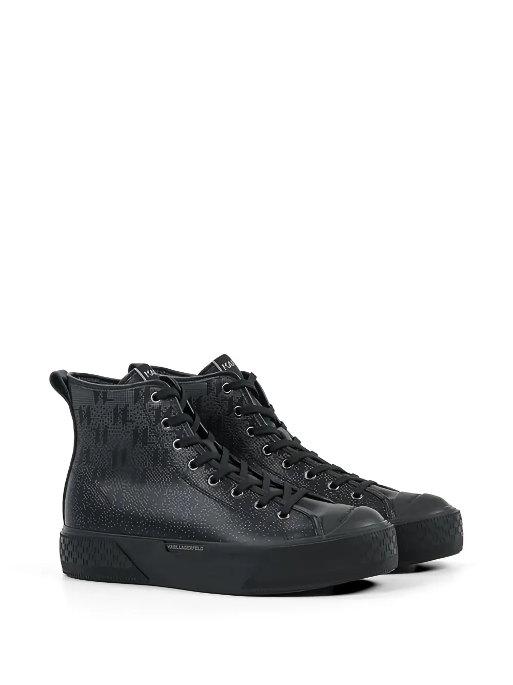 Karl Lagerfeld Sneakers met logo Zwart