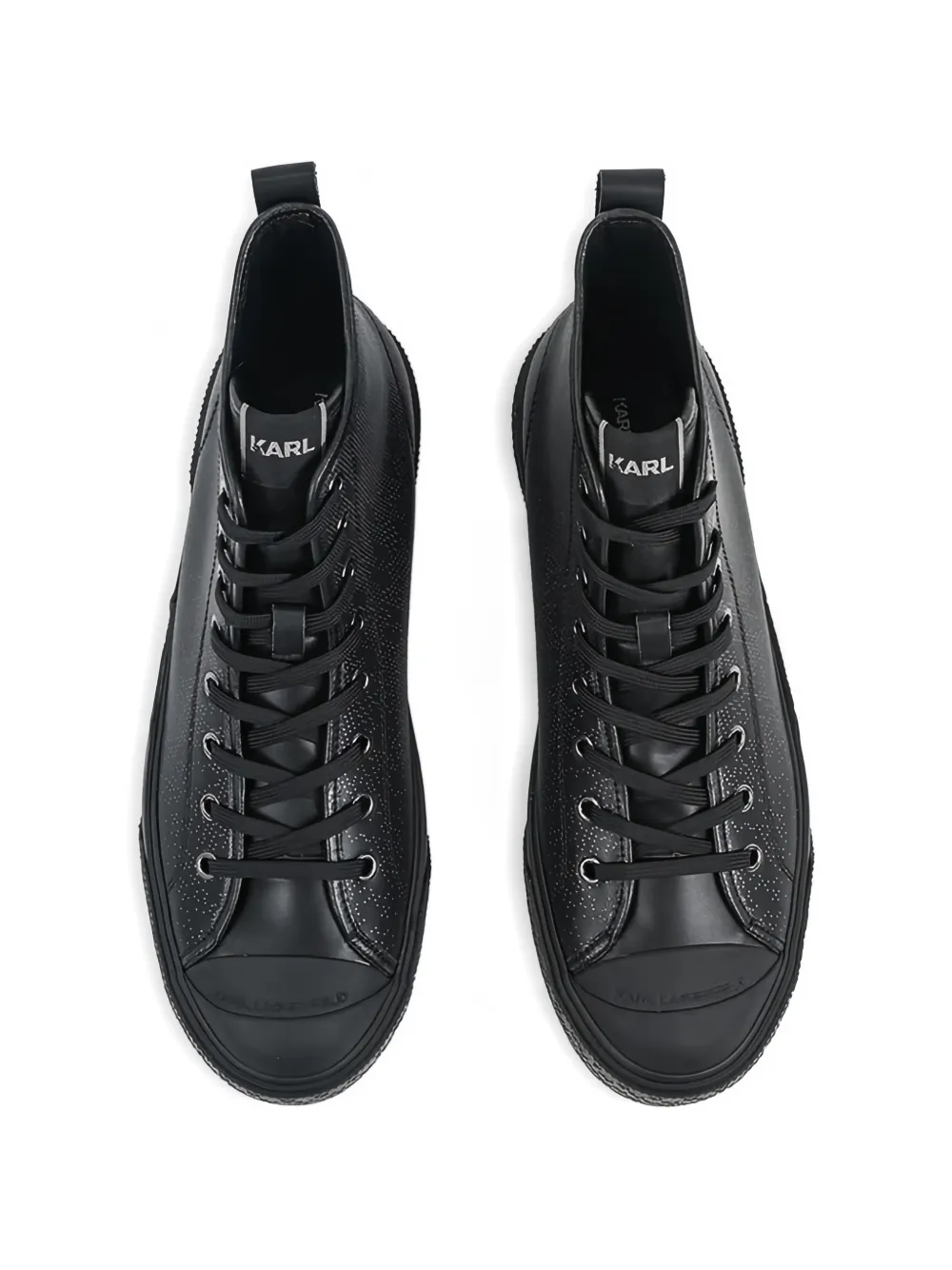 Karl Lagerfeld Sneakers met logo Zwart
