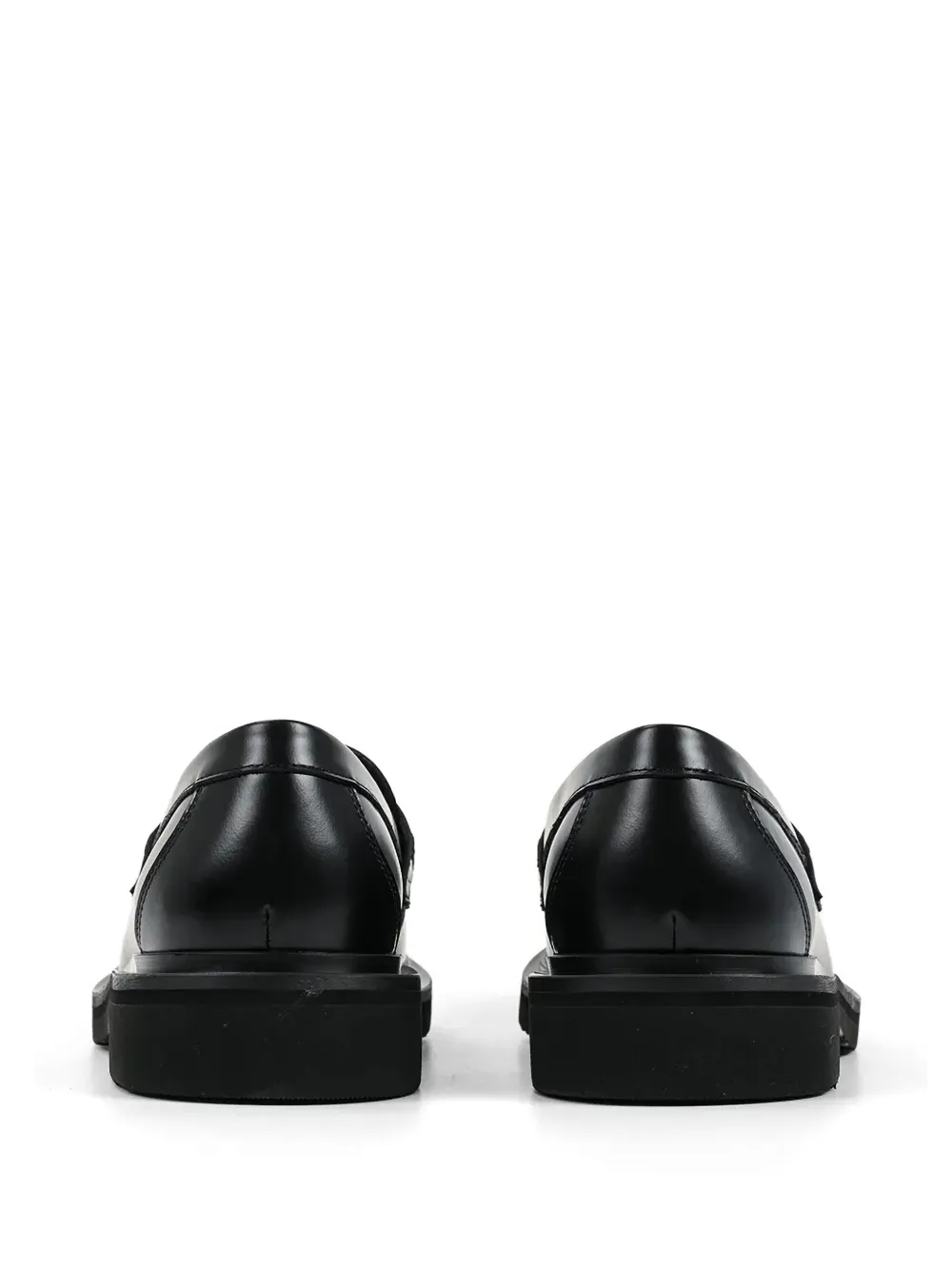 Karl Lagerfeld leather loafers Zwart
