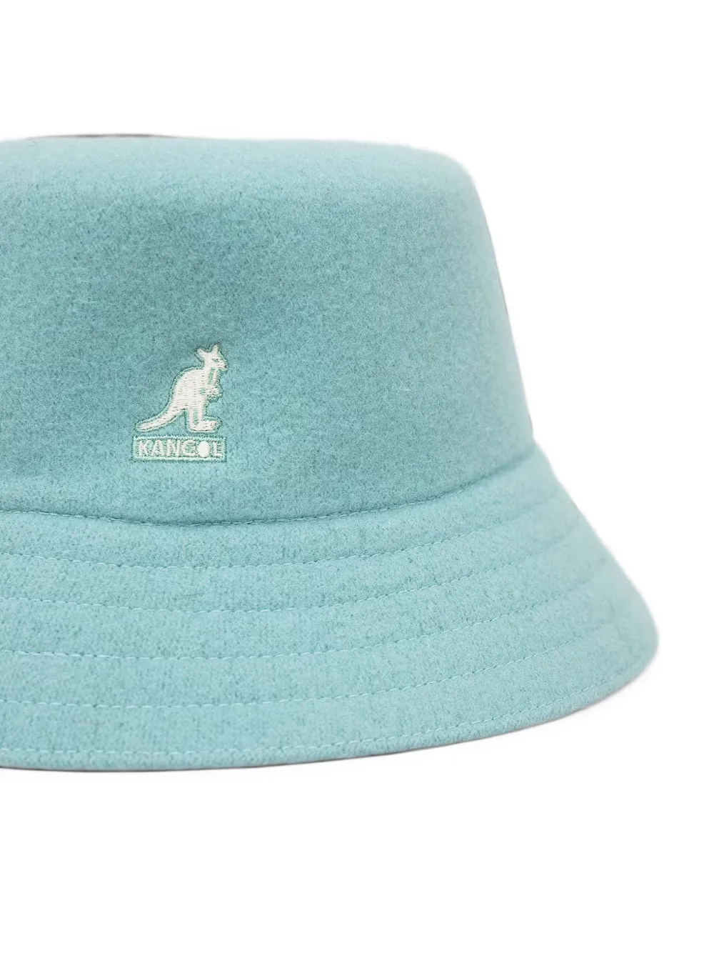 Kangol Vissershoed met logopatch Blauw