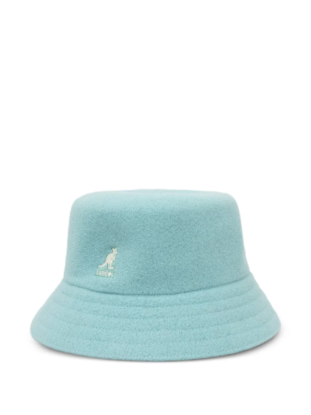 Kangol Vissershoed met logopatch Blauw
