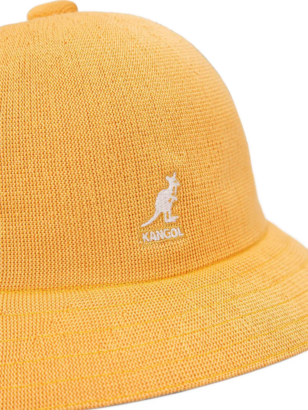 Kangol Tropic™ logo-embroidered bucket hat Oranje