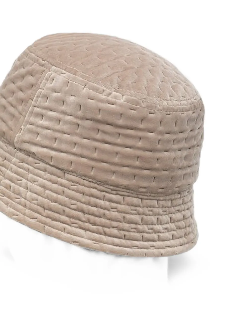 Kangol quilted bucket hat Beige
