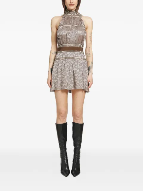 KNWLS vestido midi Freya