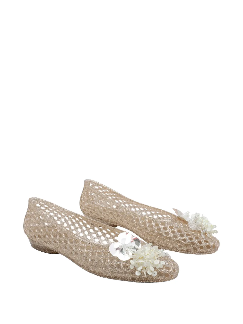 HEAVENLY JELLY Mesh ballerina's Beige