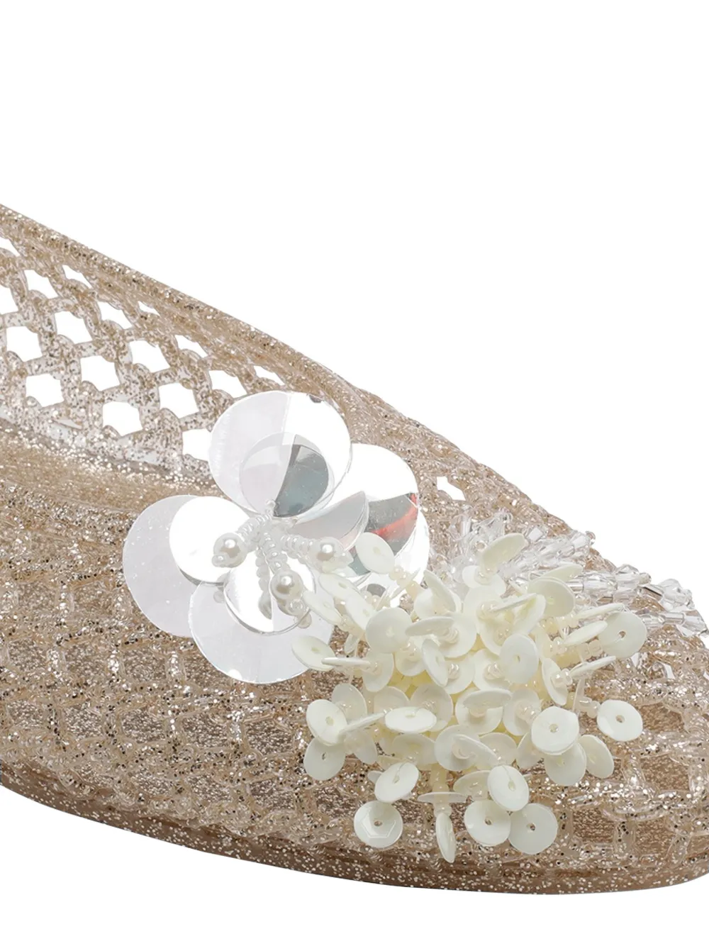 HEAVENLY JELLY Mesh ballerina's Beige