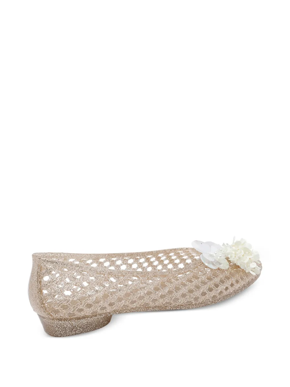  Heavenly Jelly Mesh Ballet Flats - Neutrals 