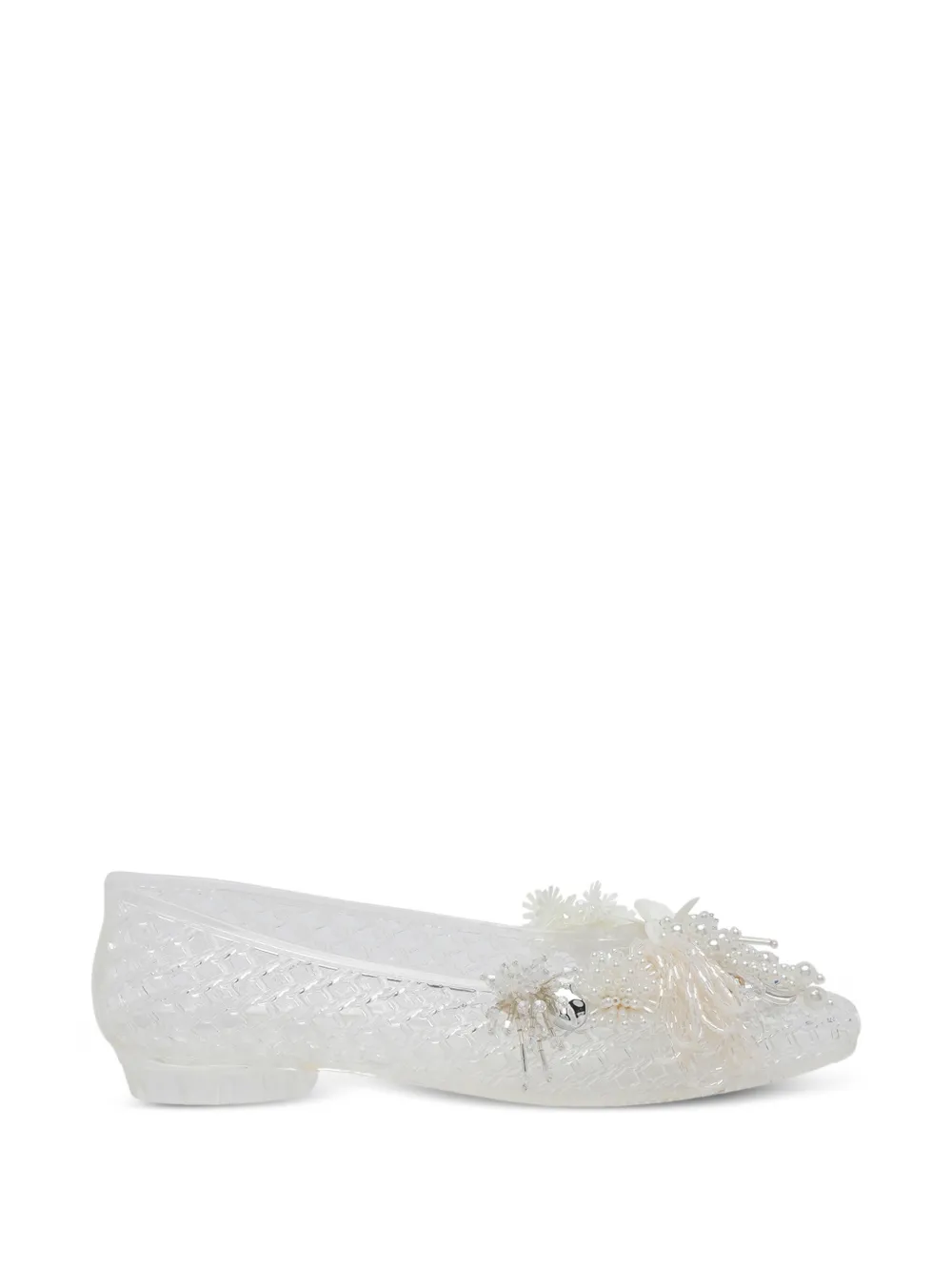 HEAVENLY JELLY ballet flats - Bianco