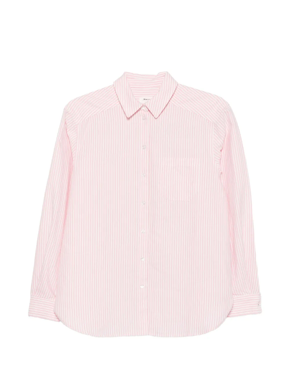 MAISON123 Thomas striped-pattern shirt - Rosa