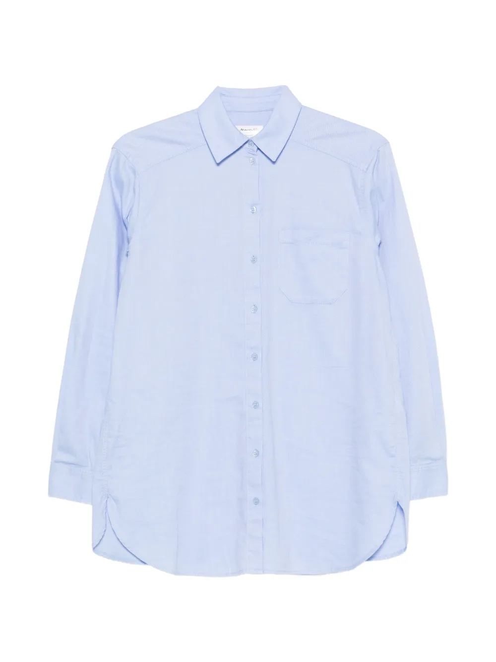 MAISON123 button-down chest-pocket shirt - Blu