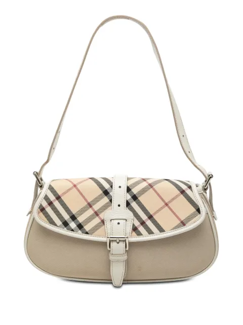 Burberry Pre-Owned 2000-2017 Nova Check Trimmed Canvas shoulder bag