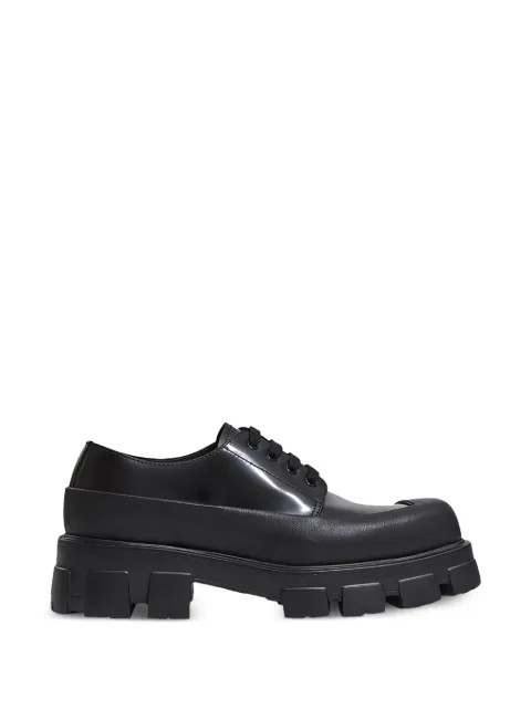 Prada Monolith leather Derby shoes