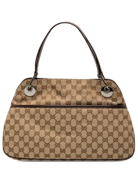 Gucci Pre-Owned 2000-2015 GG Canvas Eclipse shoulder bag