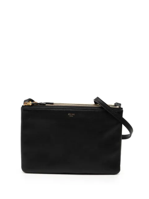 Celine Pre-Owned 2015 Small Lambskin Trio crossbody bag