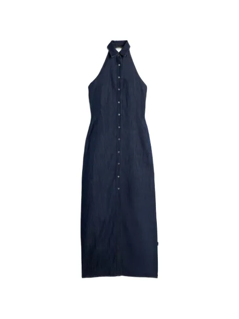 7 For All Mankind buttoned maxi dress