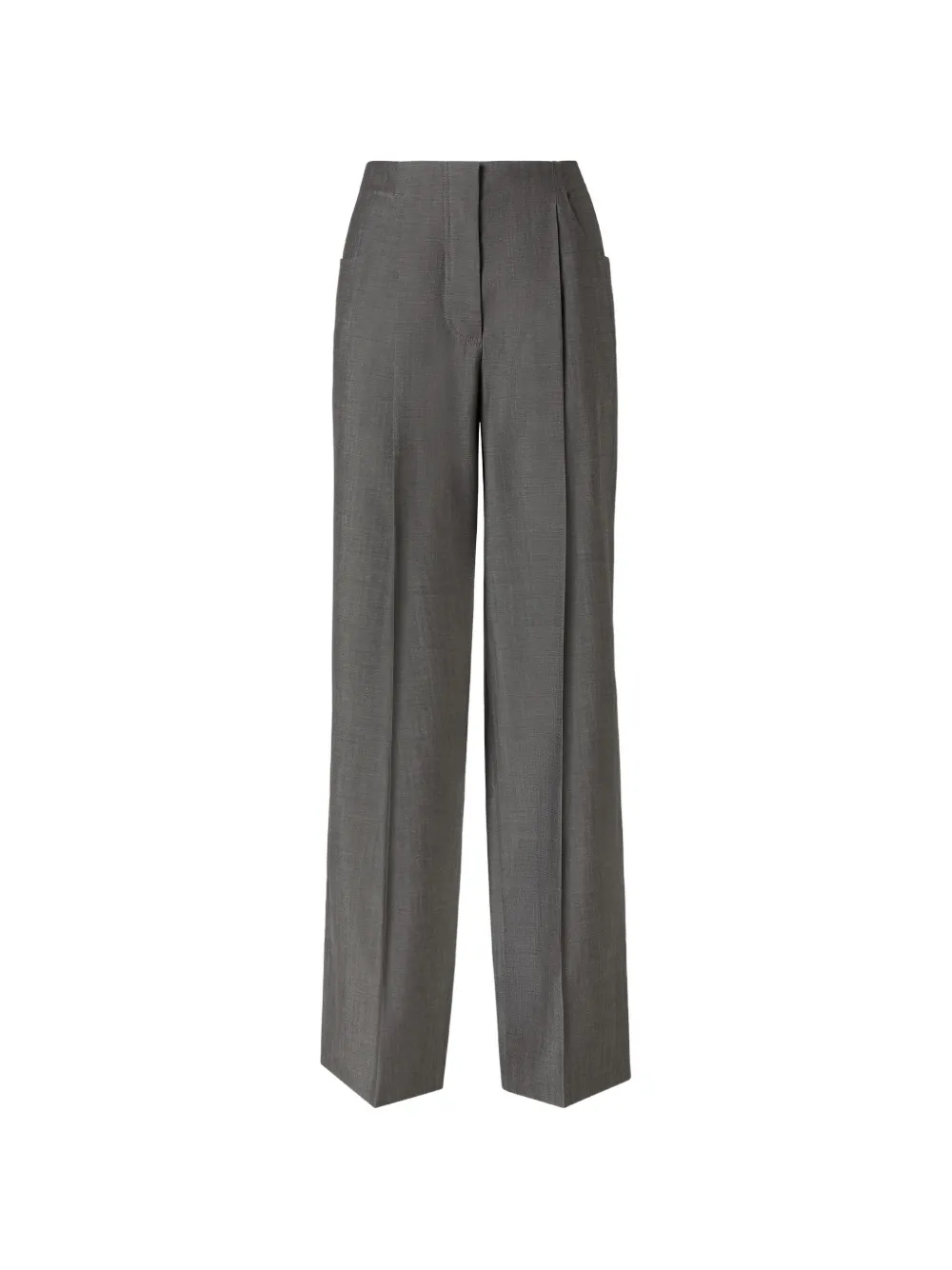 FENDI pleated trousers - Grigio
