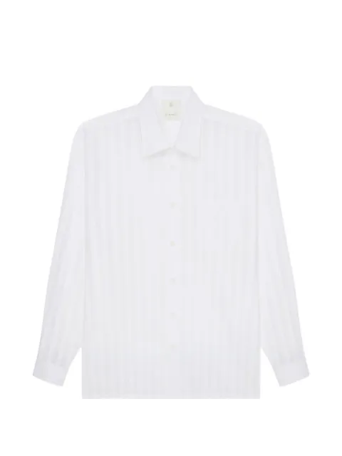 Givenchy long-sleeve striped cotton shirt