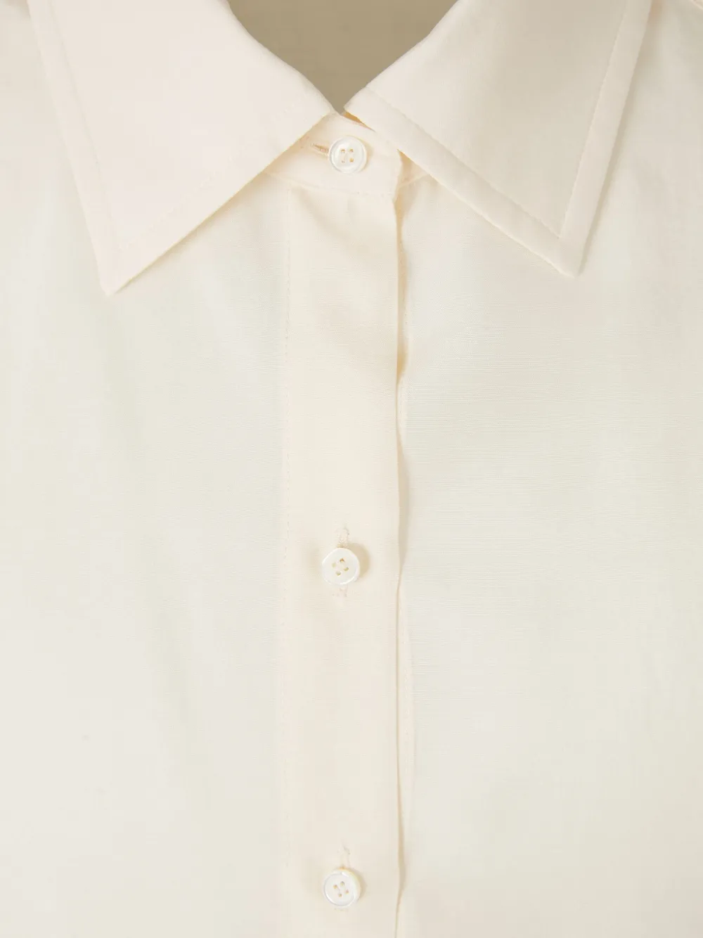  Givenchy Pointed-collar Mini Dress - Neutrals 