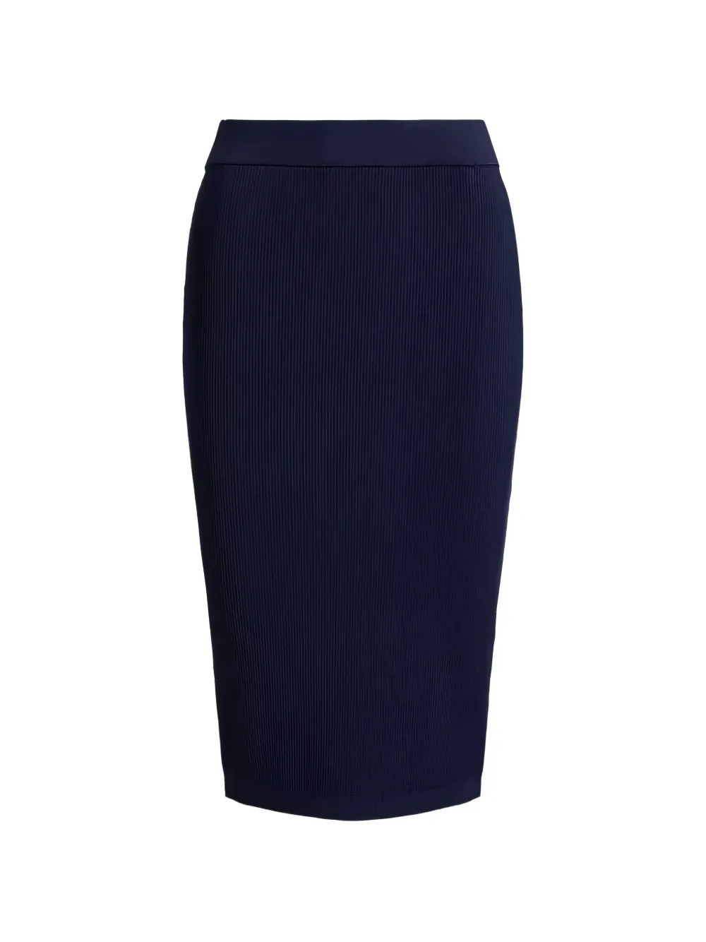 Lauren Ralph Lauren ribbed pencil skirt - Blu