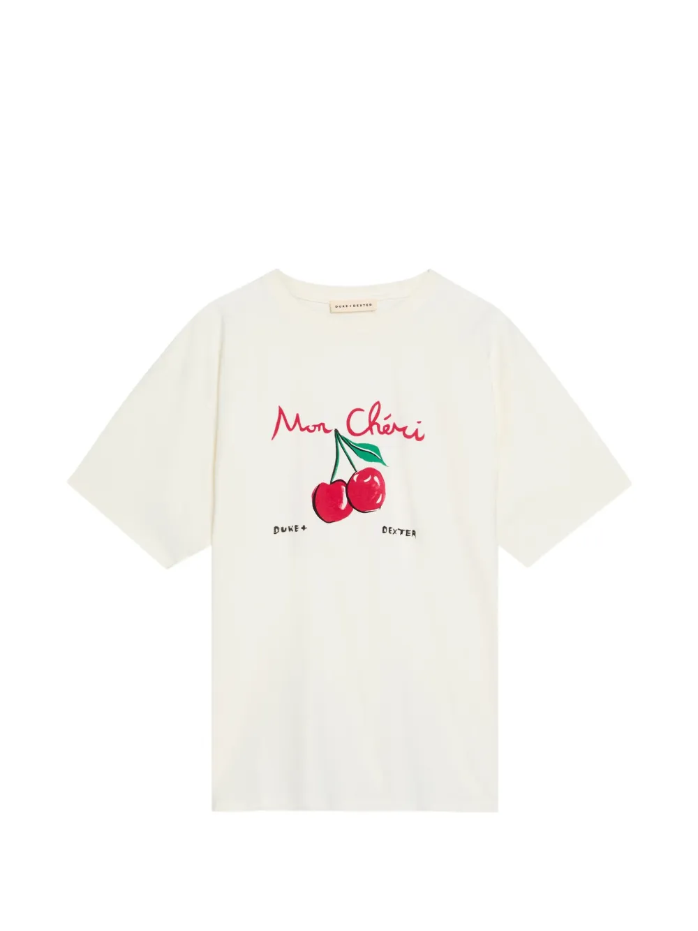 DUKE & DEXTER graphic-print T-shirt - Bianco