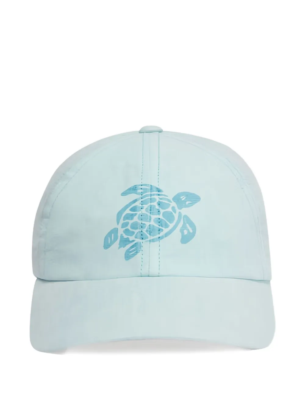 Vilebrequin turtle print eyelet cap - Blu