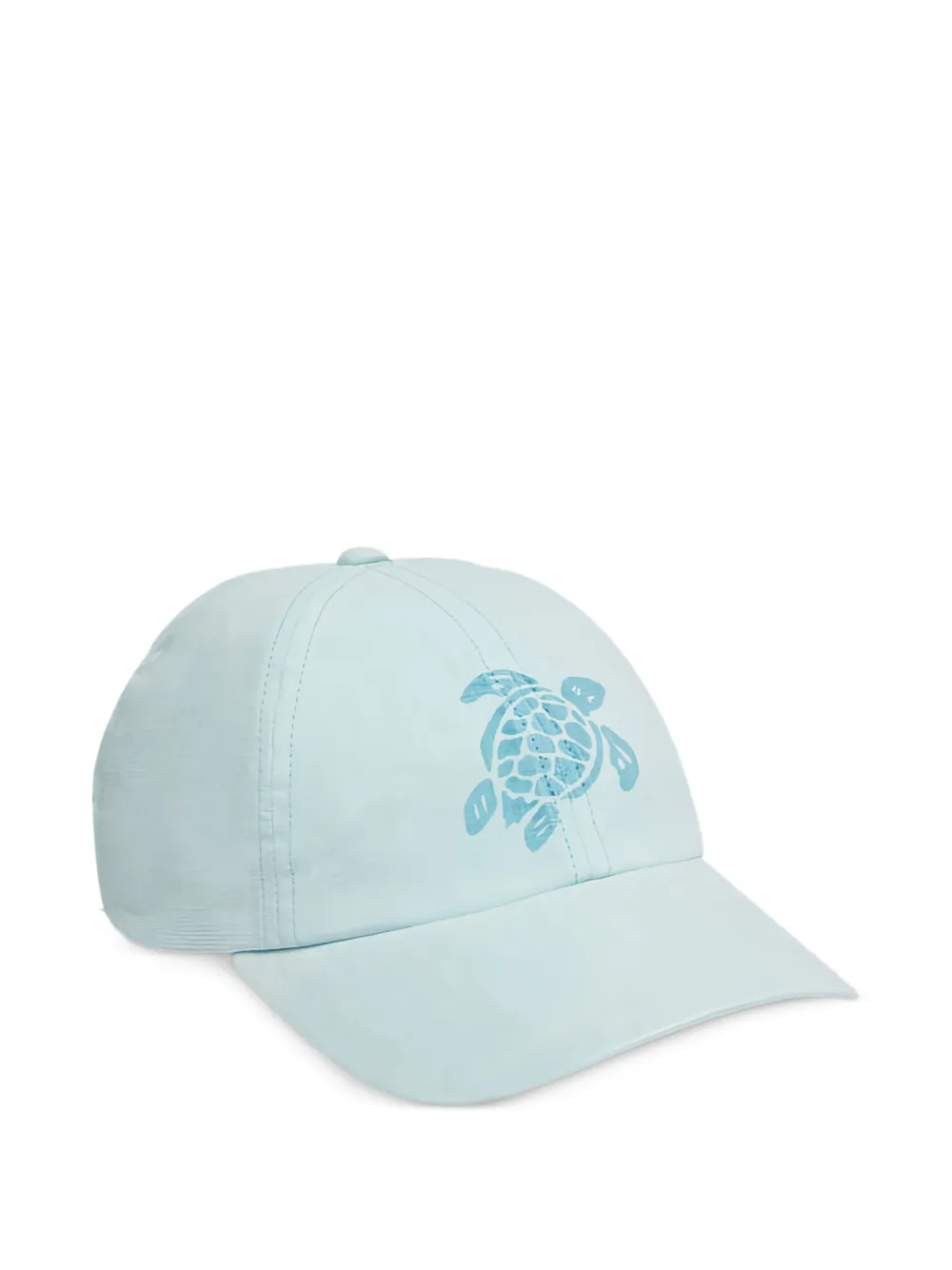  Vilebrequin Turtle Print Eyelet Cap - Blue 