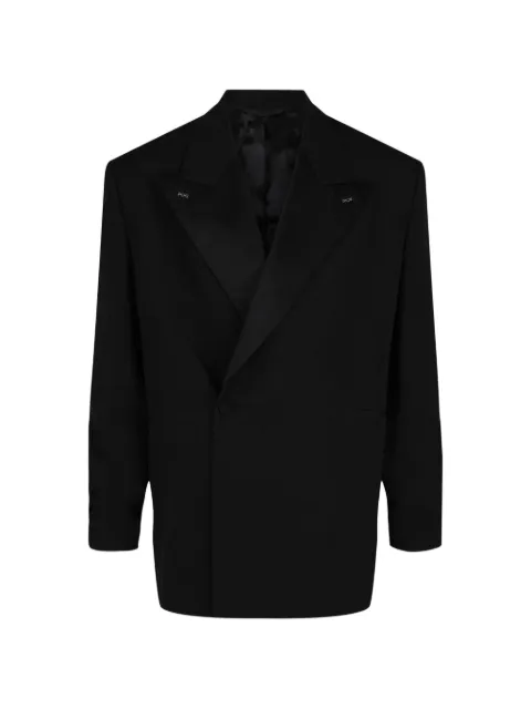 Givenchy notch-lapel oversized blazer