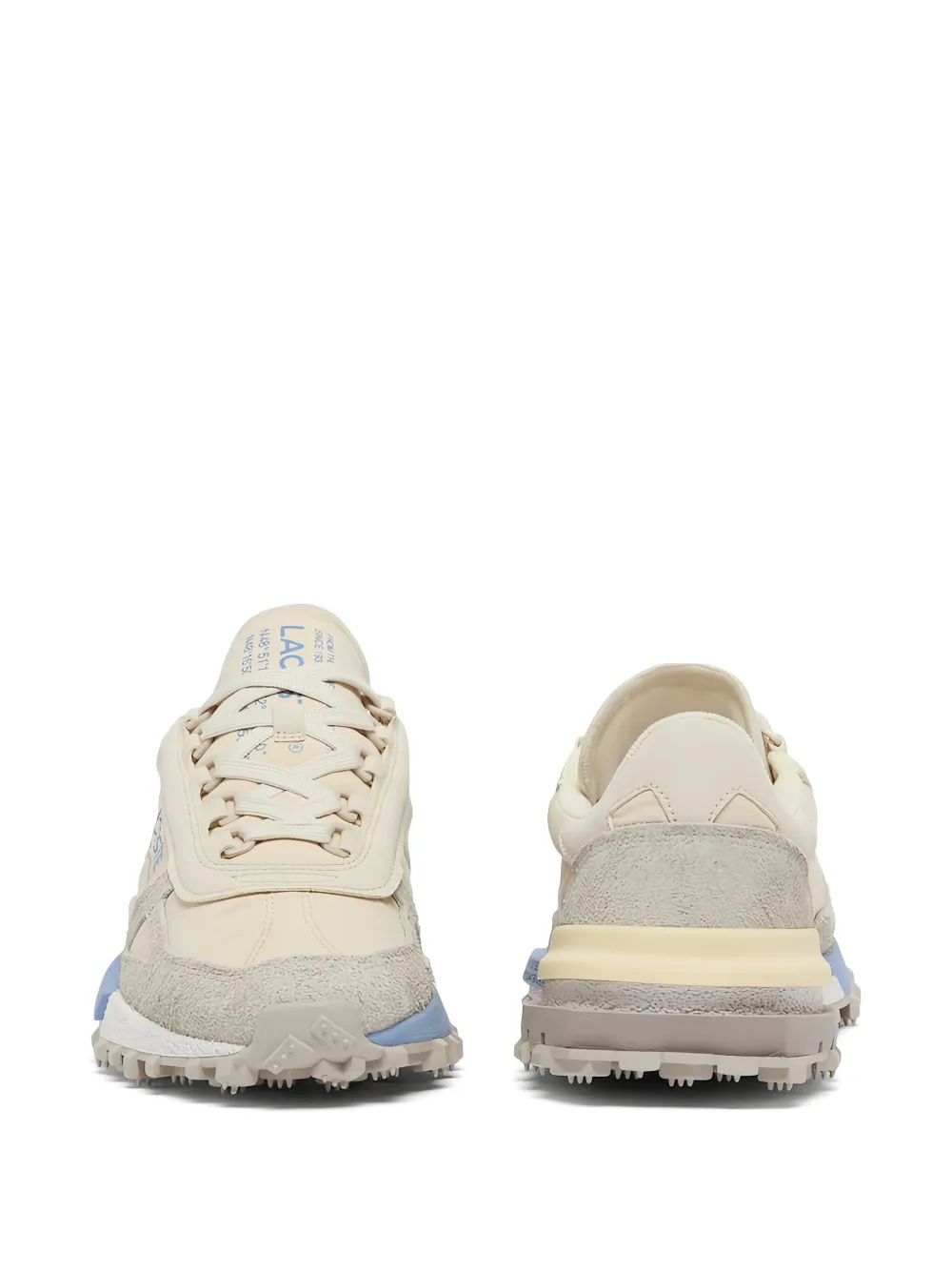 Lacoste Elite Active logo suede sneakers Beige