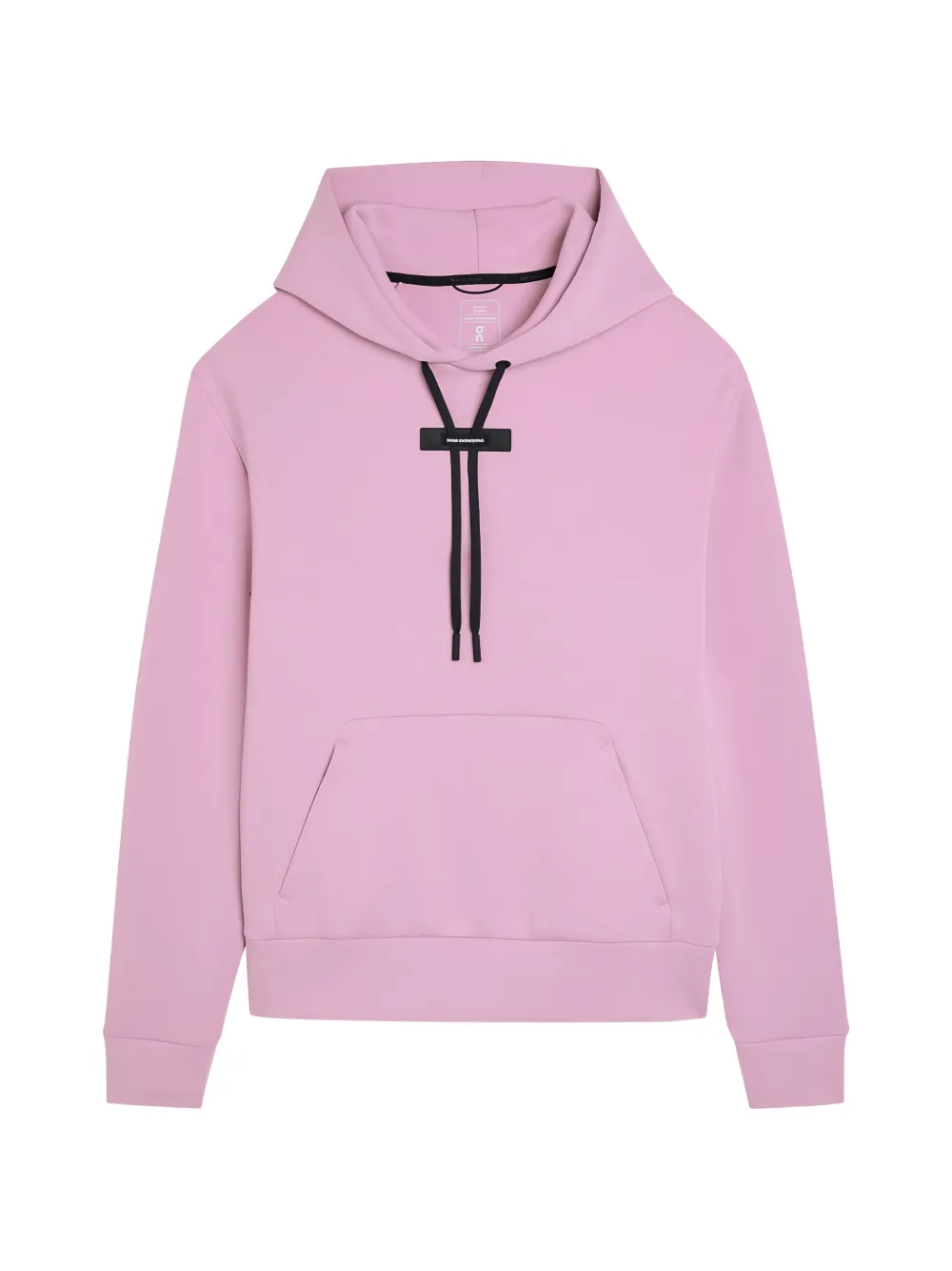 On Focus Tech drawstring-fastening hoodie - Rosa