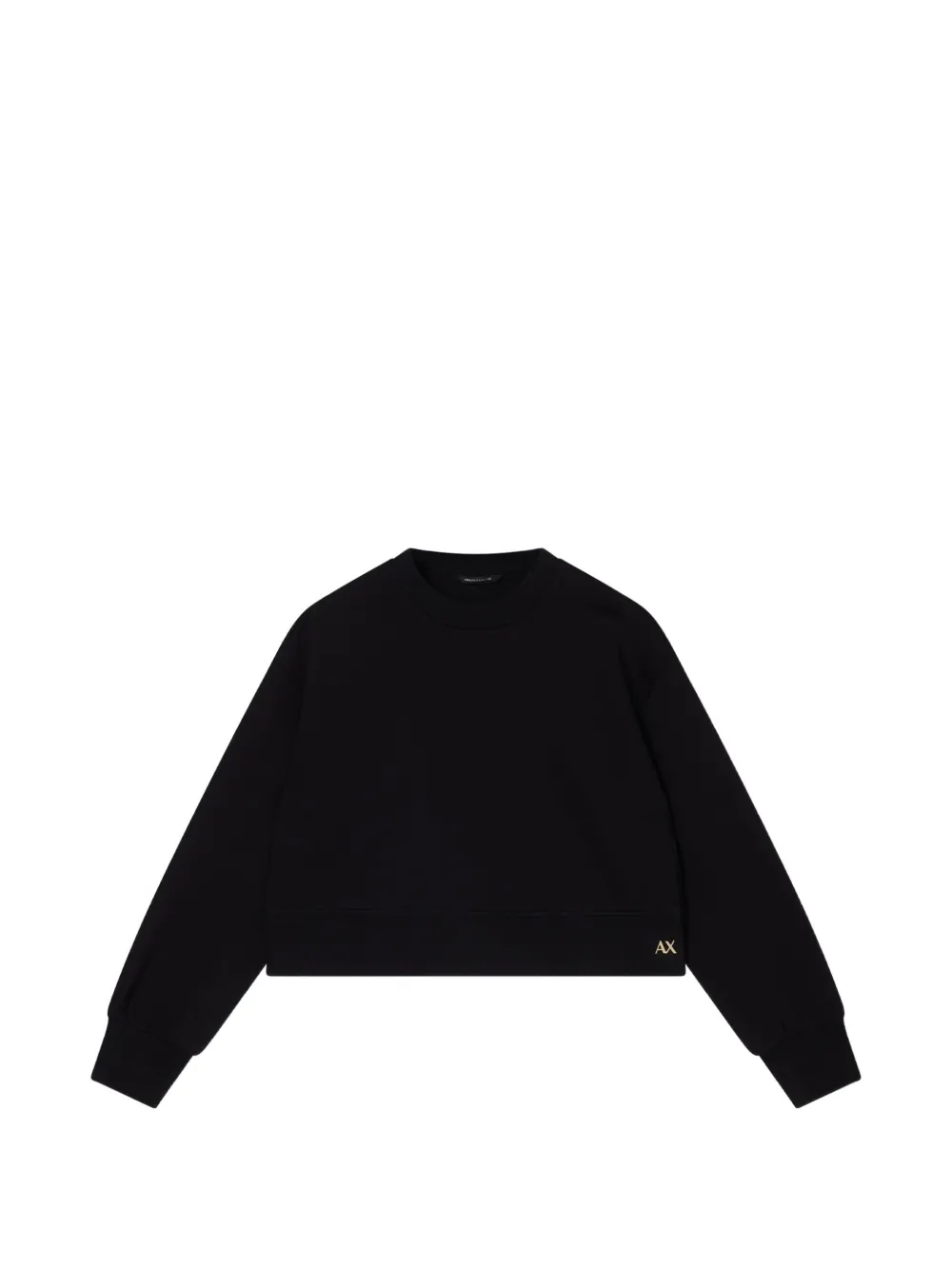 Armani Exchange Felpa con logo - Nero