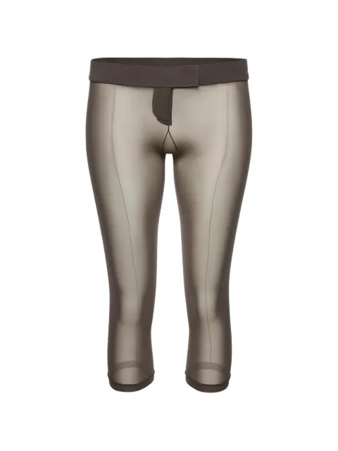 Magda Butrym Low-rise capri trousers