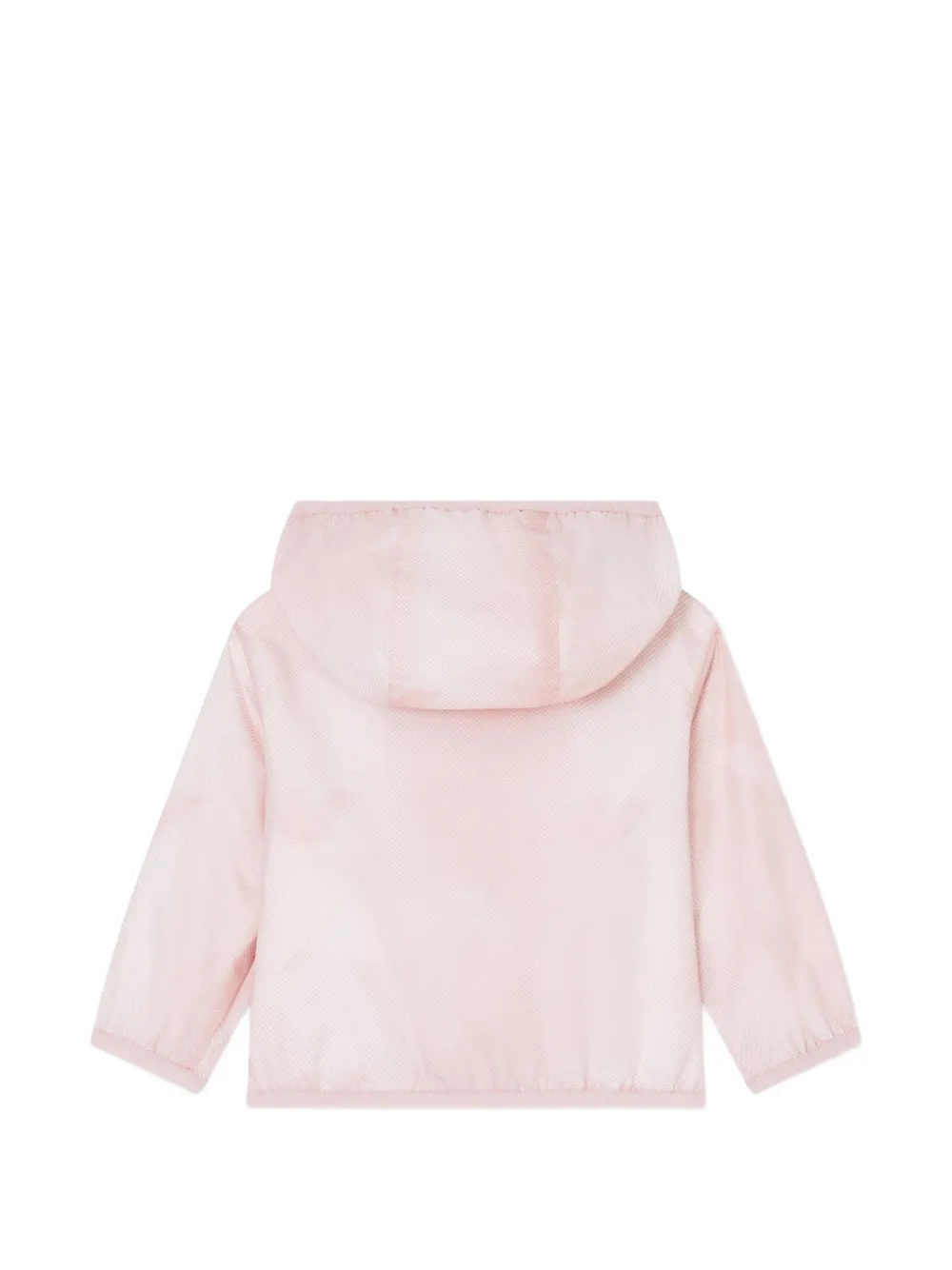 Emporio Armani Kids Jack met capuchon en rits Roze