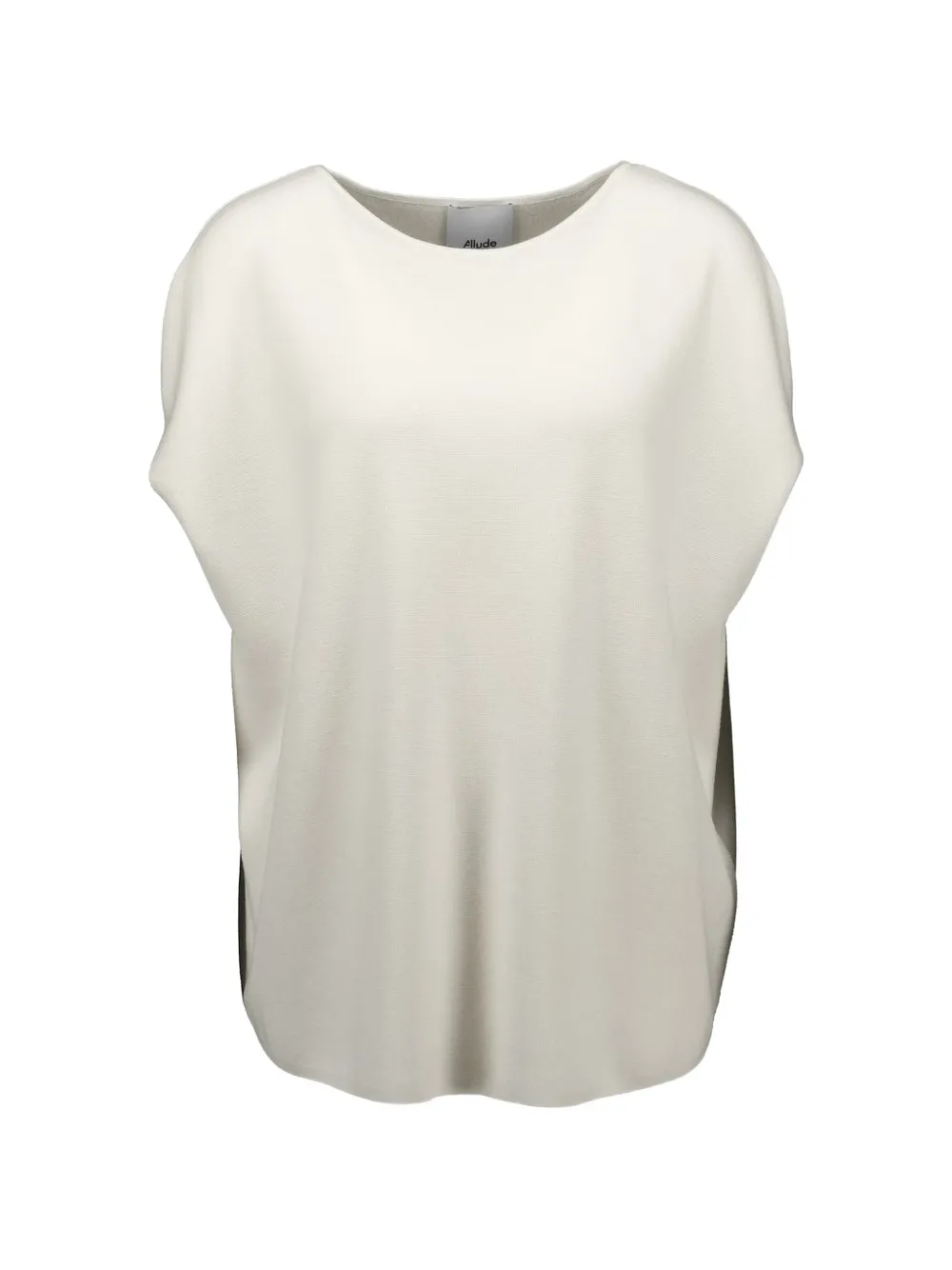 Allude boatneck wool top - Toni neutri