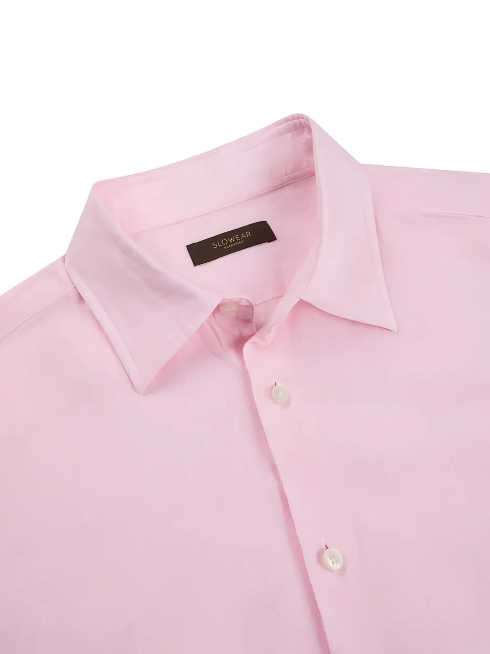  Slowear Regular-fit Linen Shirt - Pink 