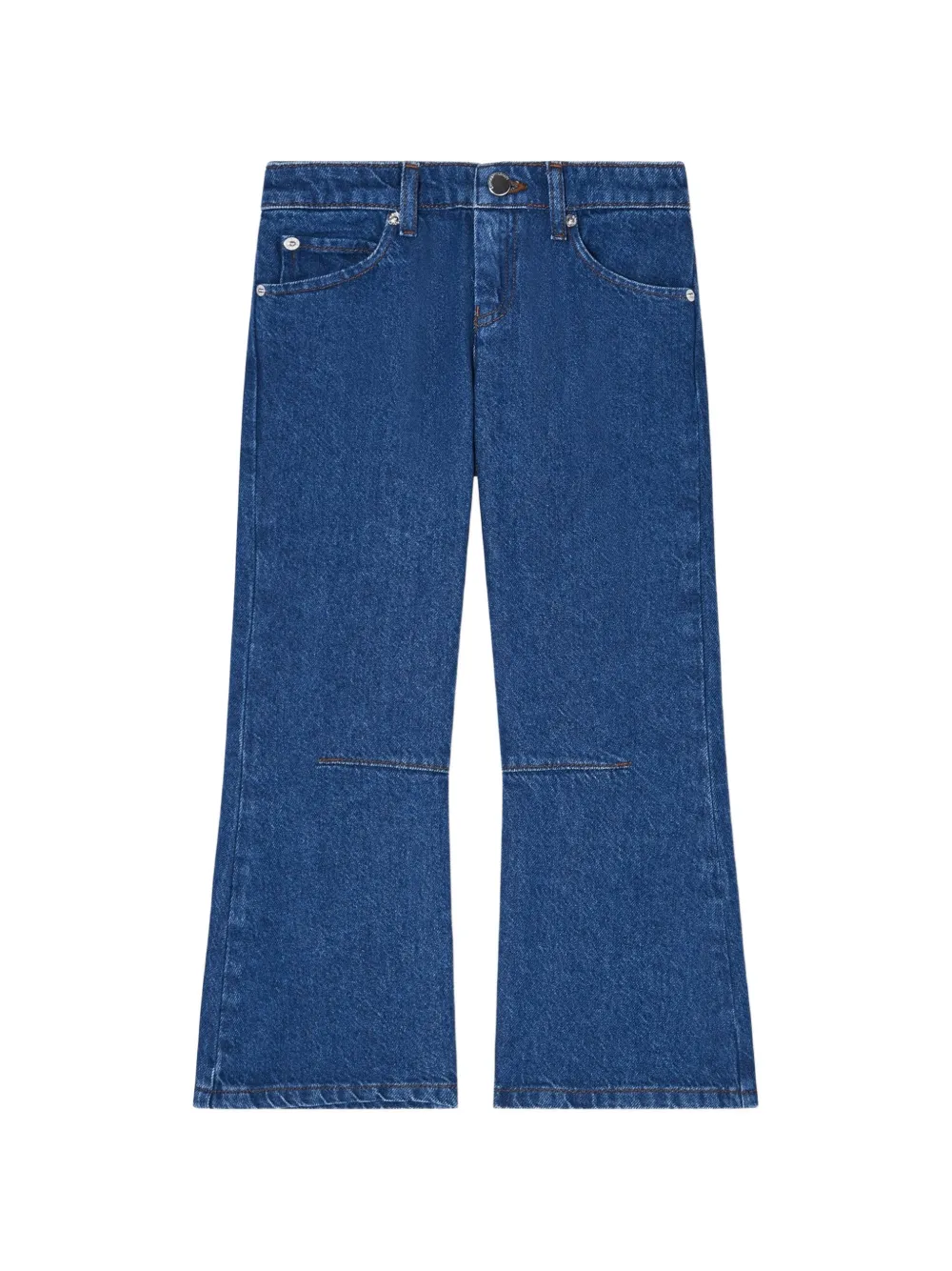 Emporio Armani Kids five-pocket-style flared jeans - Blu