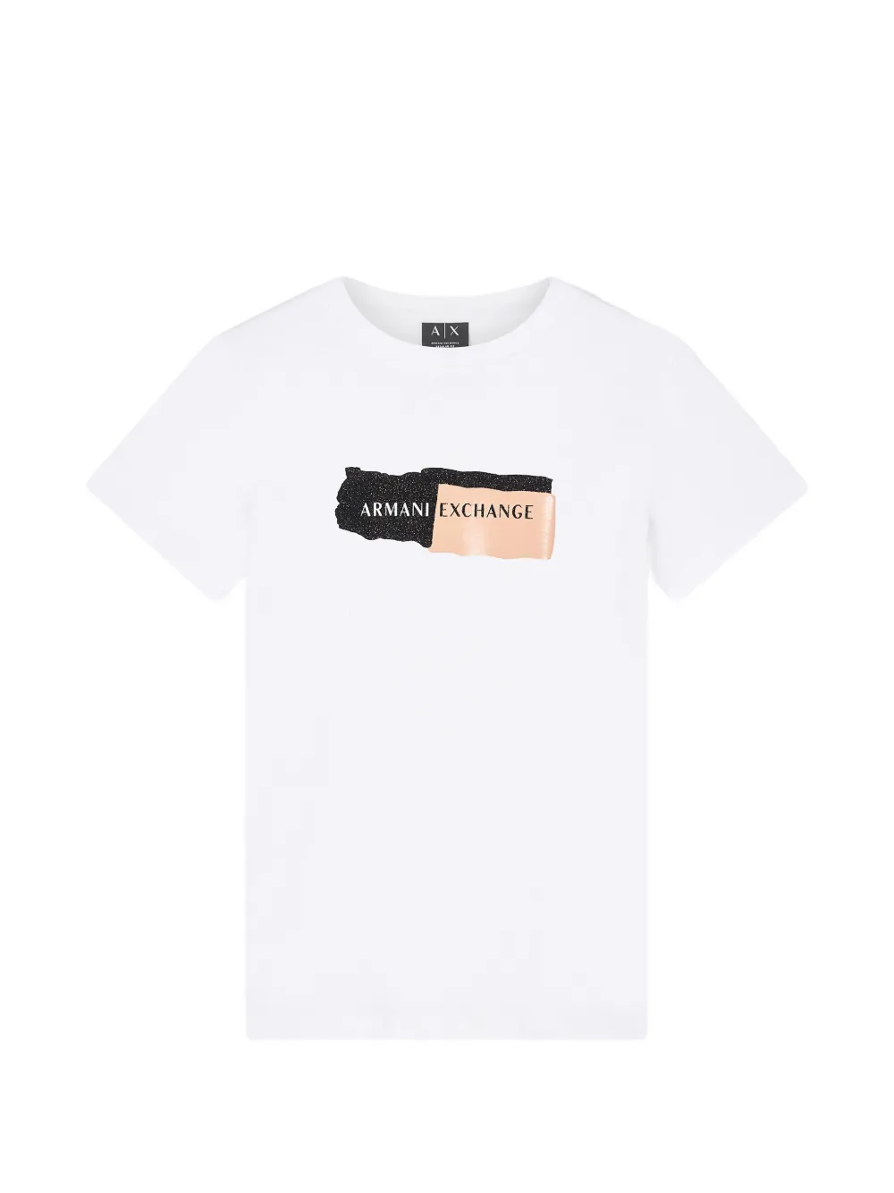 Armani Exchange logo-print T-shirt - Bianco