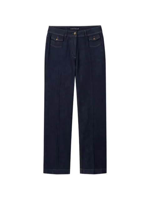 Luisa Cerano authentic straight leg denim jeans