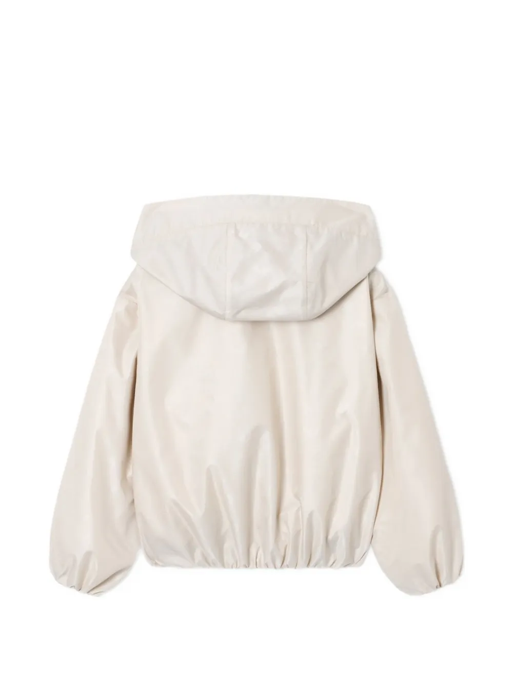Emporio Armani Kids Bomberjack met logoprint Beige