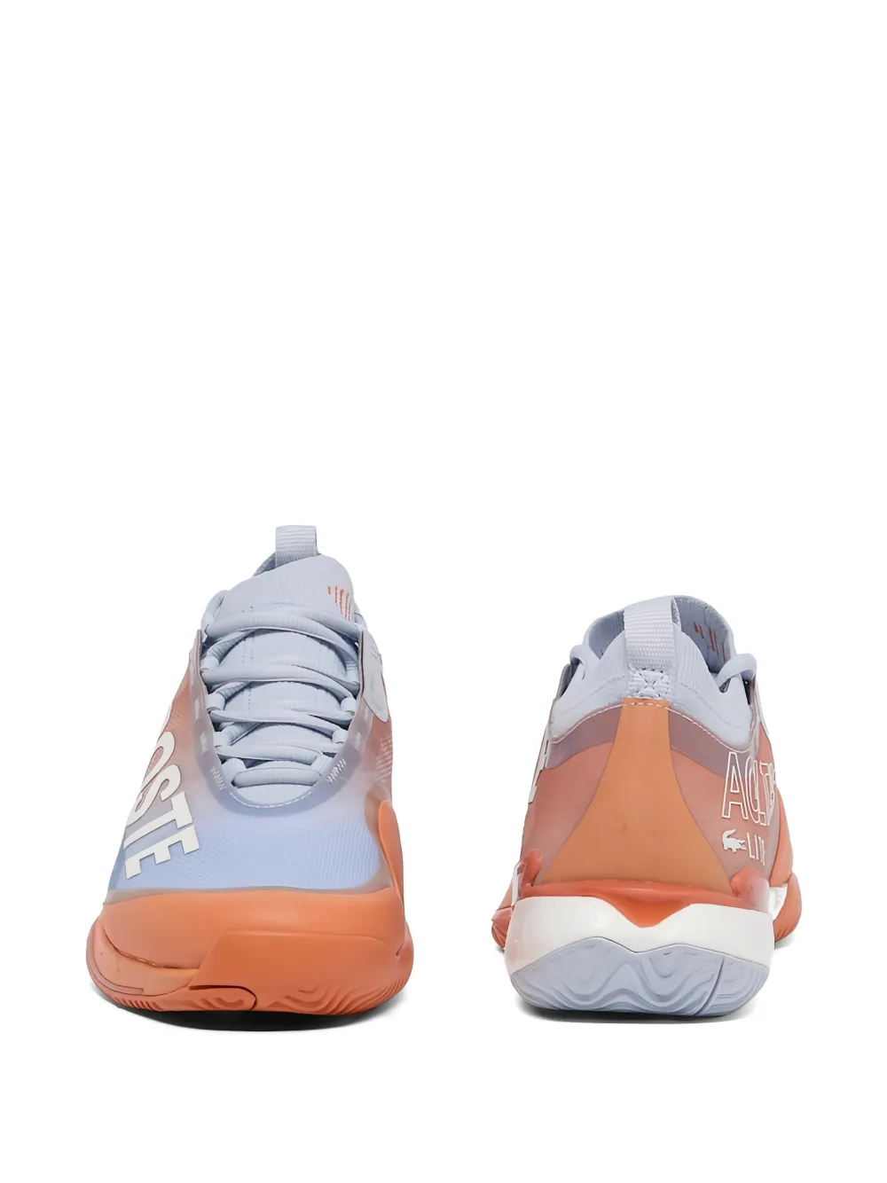 Lacoste Sneakers met logoprint Oranje