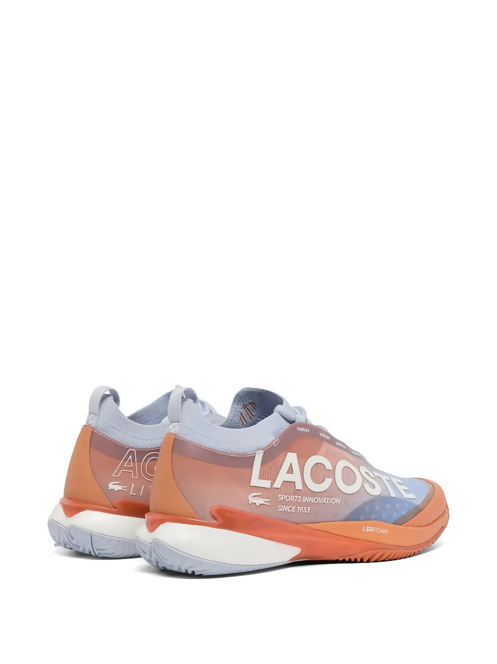 Lacoste Sneakers met logoprint Oranje