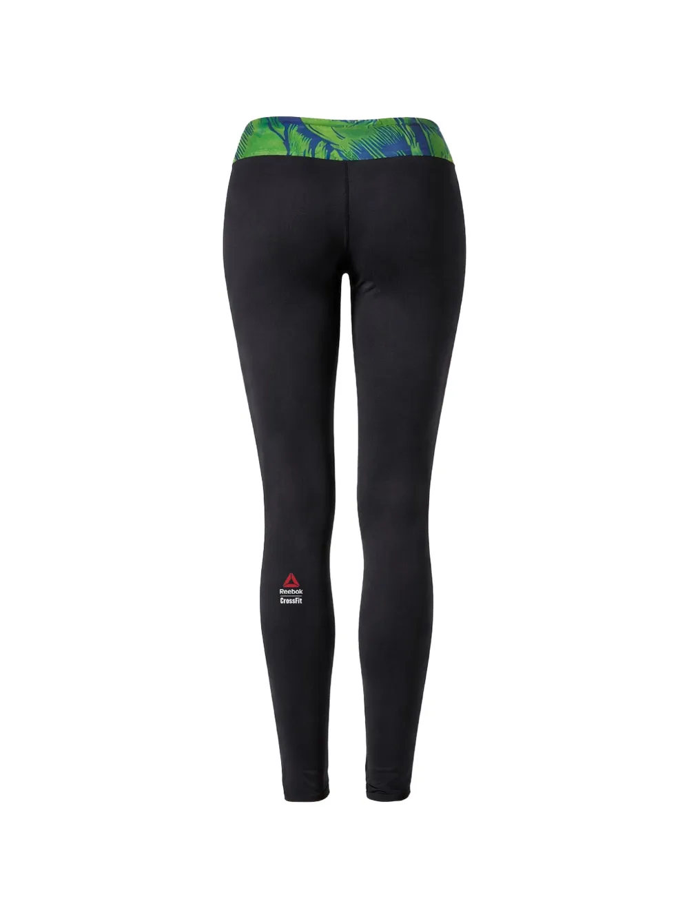  Reebok Patterned Waistband Leggings - Black 