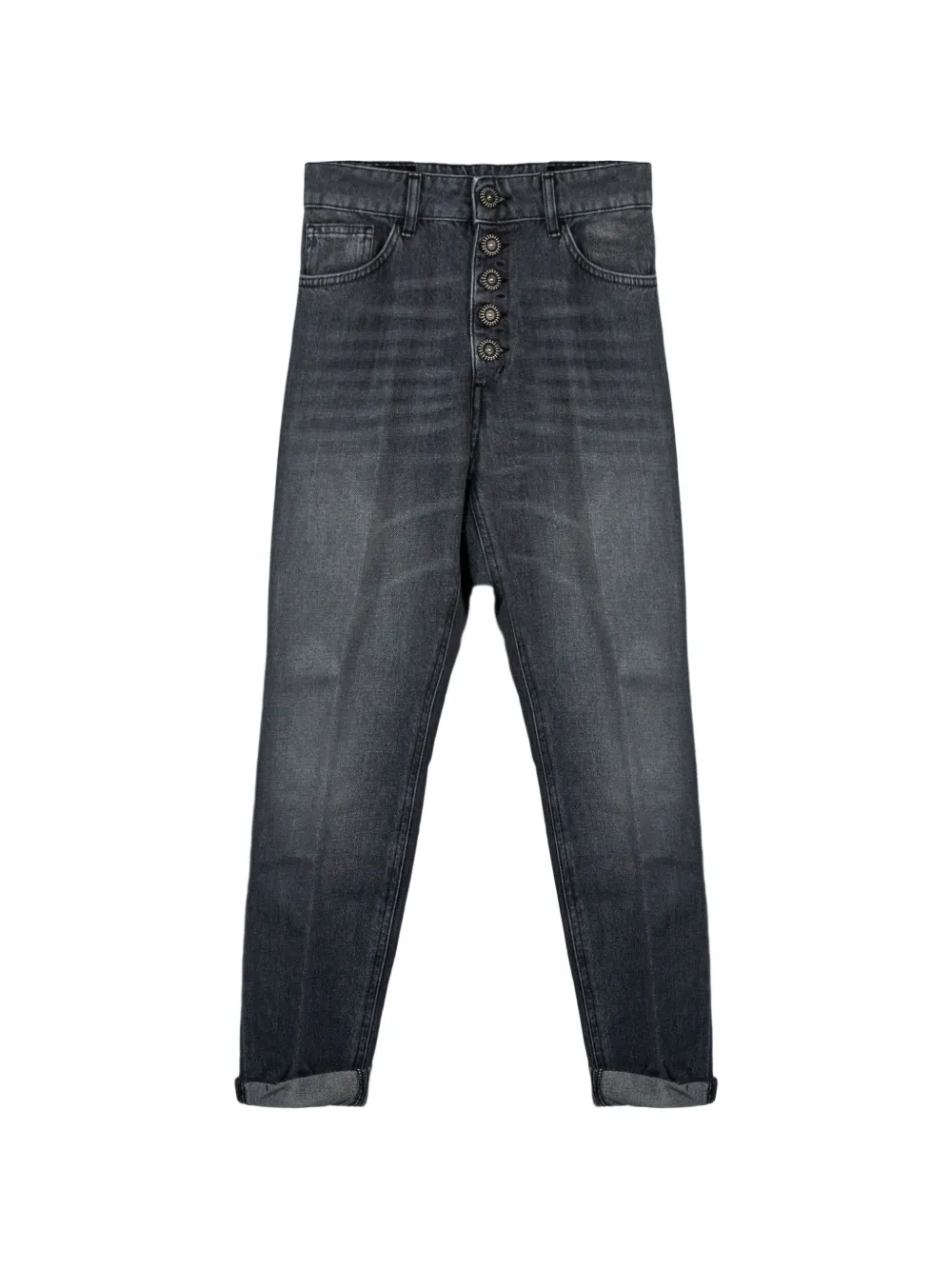 DONDUP button-embellished jeans - Grigio