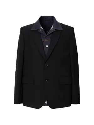 Sacai シャツジャケット メンズ通販 - FARFETCH